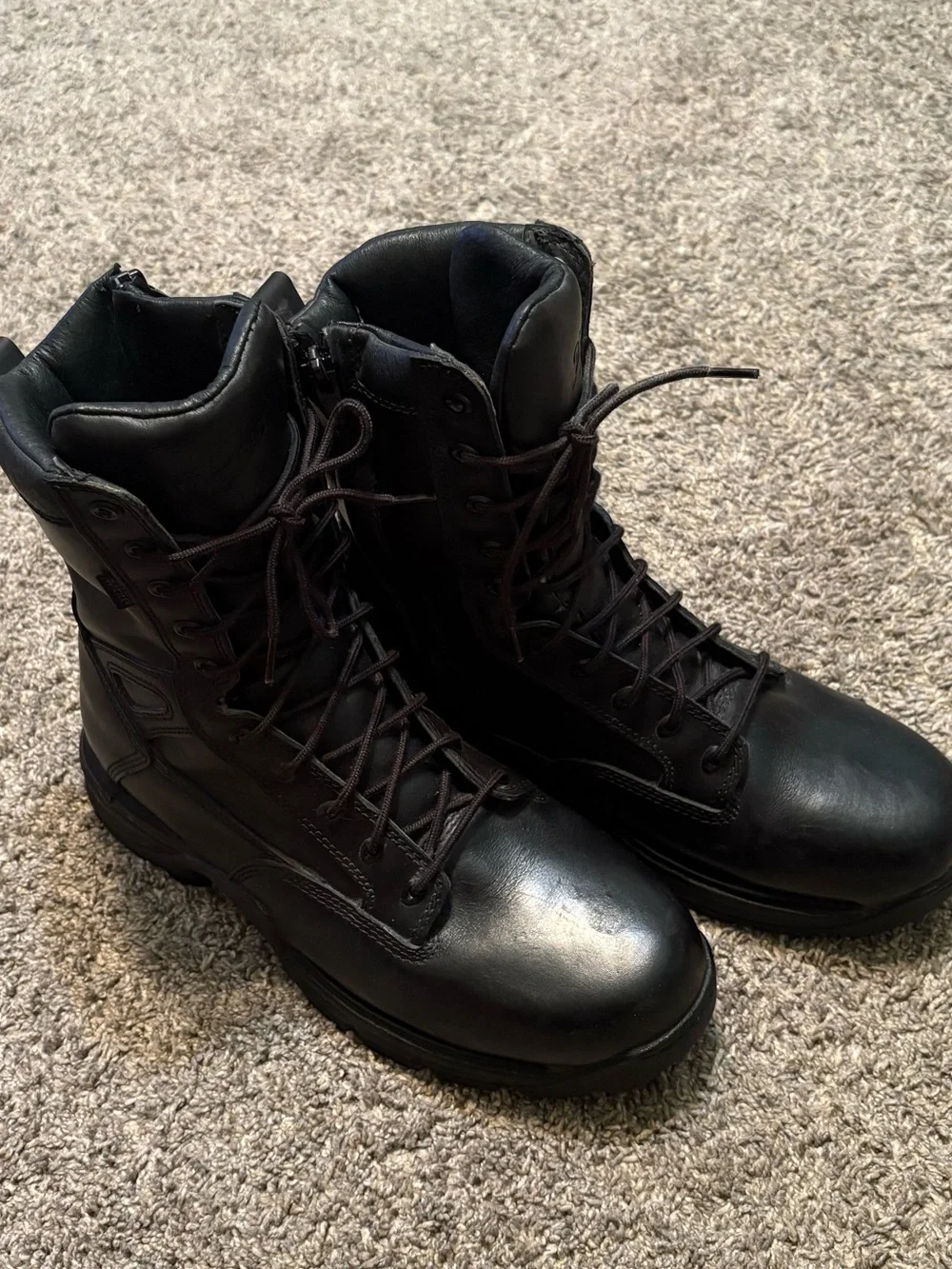 Danner Striker II Side Zip All Leather GTX Black boots men’s 10 D 42985 Tactical